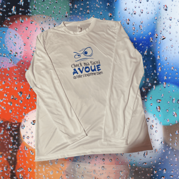 T-shirt personnalisé - Check ma face