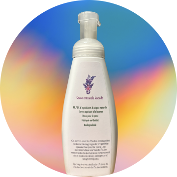 Savon moussant artisanal