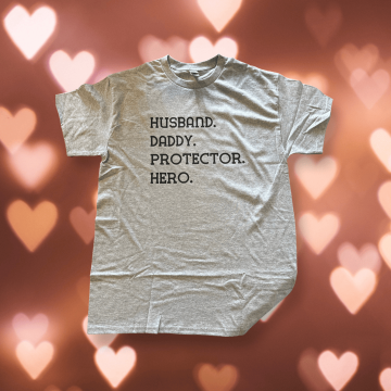 T-shirt personnalisé - Husband Daddy Protector