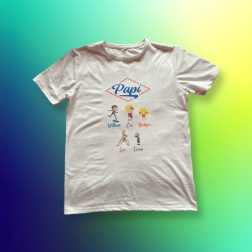 T-shirt personnalisé - Papi
