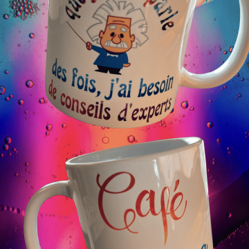 Tasse à café - Je me parle