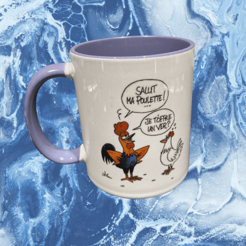 Tasse à café - Salut ma poule