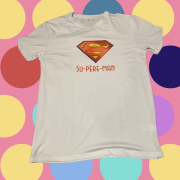 T-shirt personnalisé - Su-Père-Man