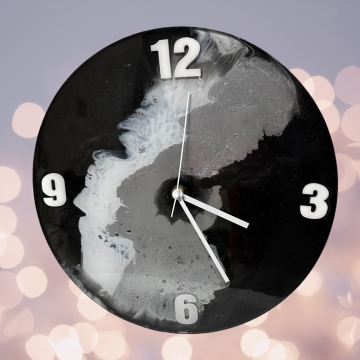 Horloge artisanale - Silver